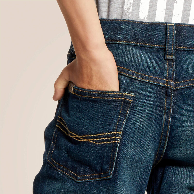Ariat Boys B5 Durham Straight Leg Jeans - 10023450 - Image 4