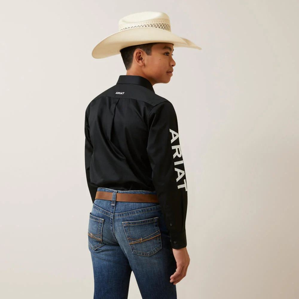 Ariat Boys Team Logo Shirt - 10045426 - Image 2