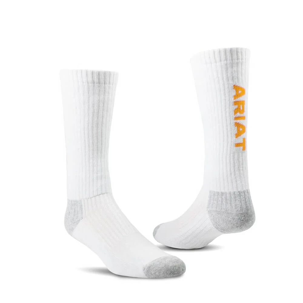 Ariat Cotton Mid Calf 3 Pack Socks - AR2294 - Image 2