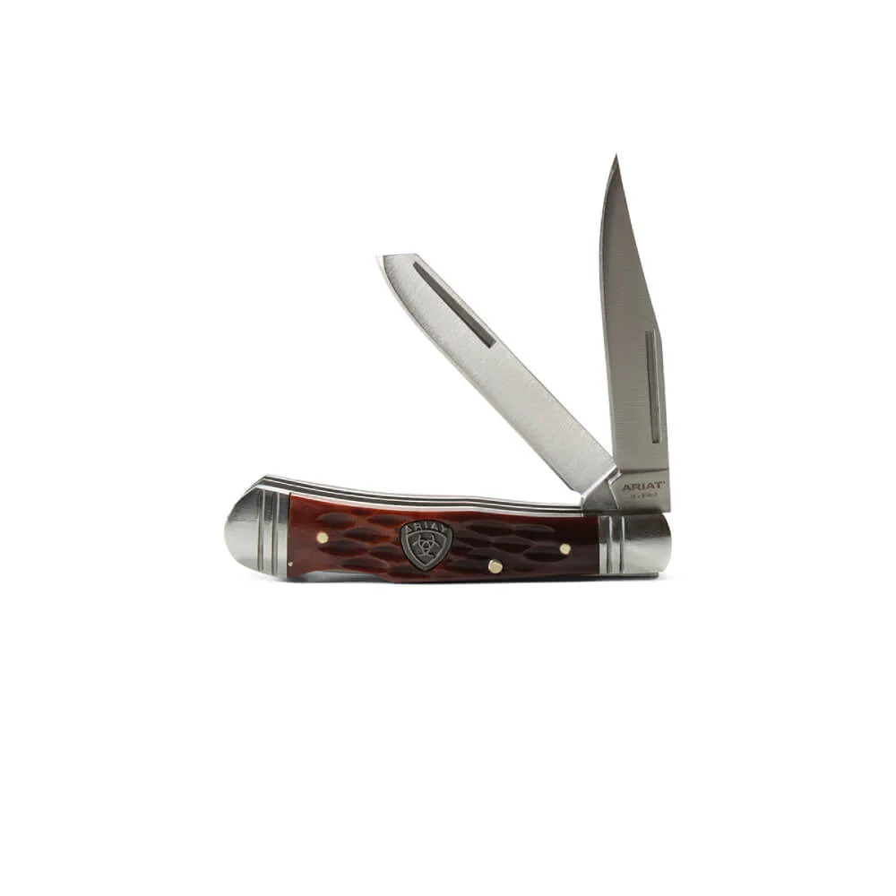 Ariat Folding Knife Brown - A710010902-M