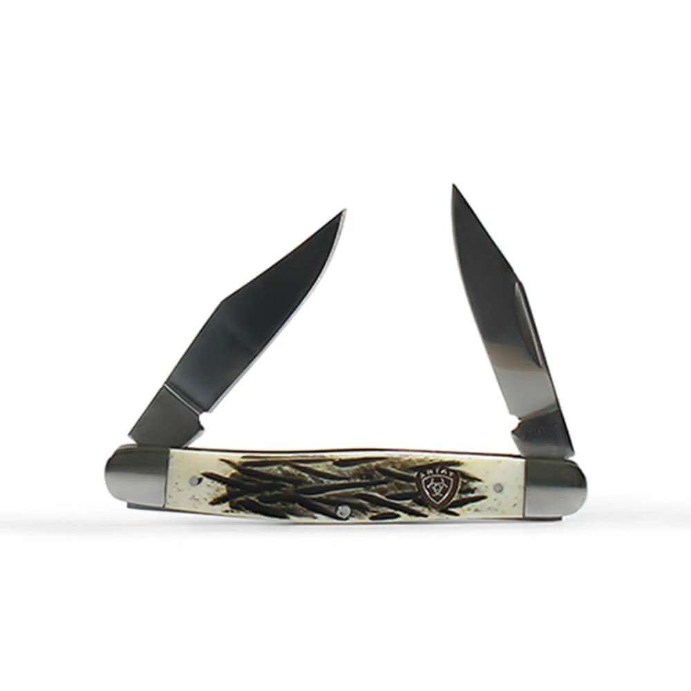 Ariat Large 4" Muskrat Folding Knife - A710010708-L