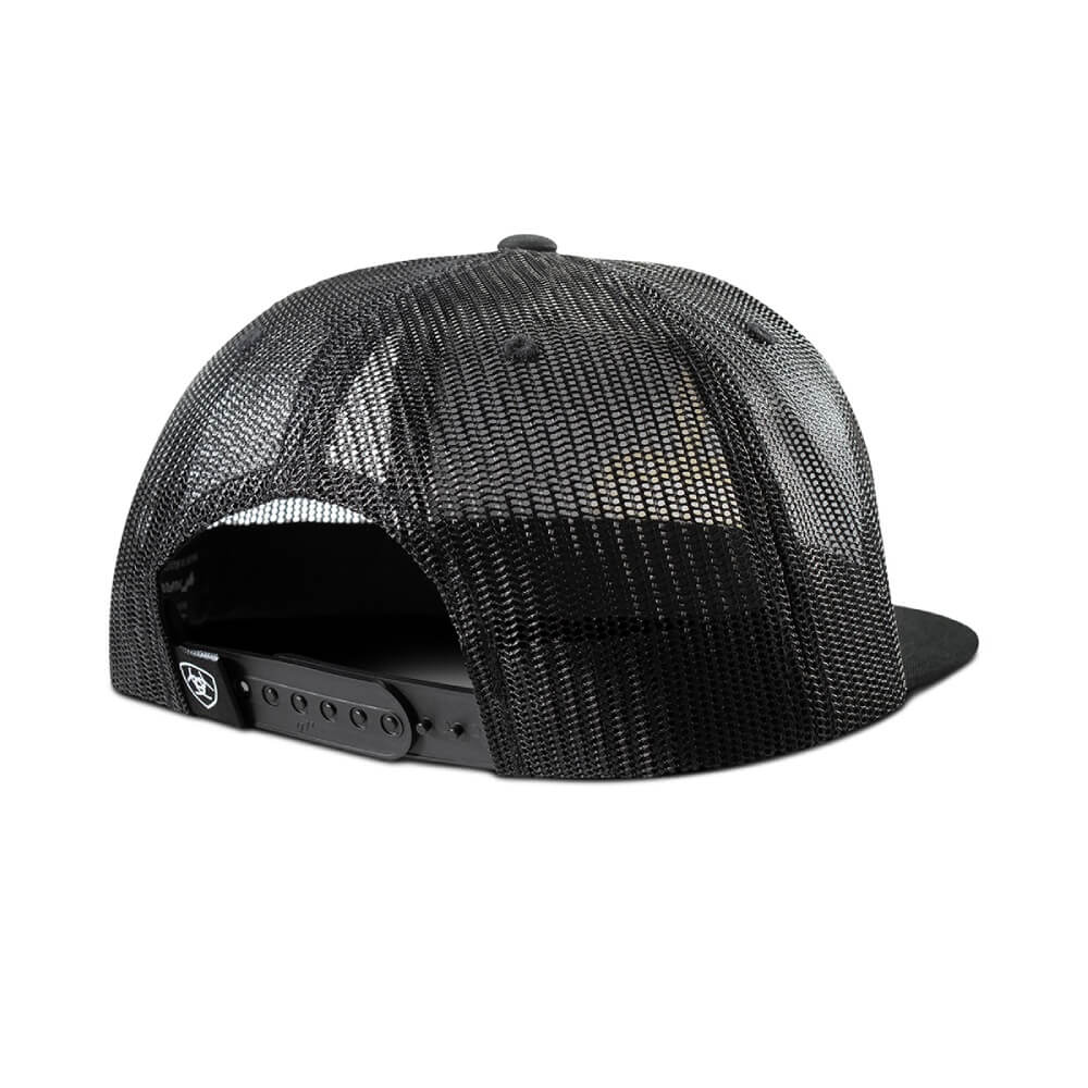 Ariat Mens Bootstitch Cap Black - A300092201 - Image 2
