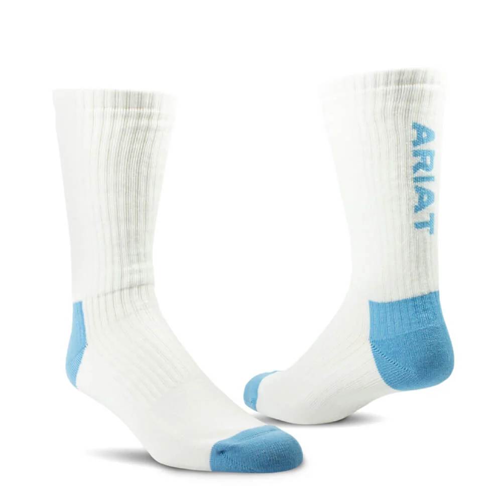 Ariat Mens Cotton Crew Socks - AR2239 - Image 4
