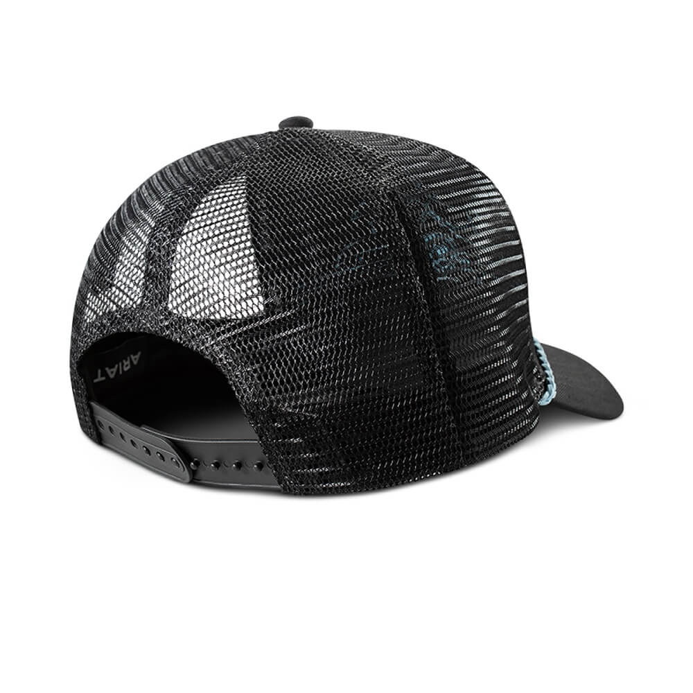 Ariat Mens Embroidered Bootstitch Cap Black - A300093133 - Image 2