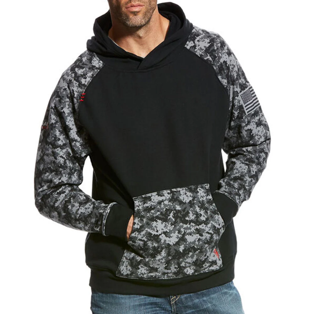 Ariat Mens FR Durastretch Patriot Work Hoodie - 10023989