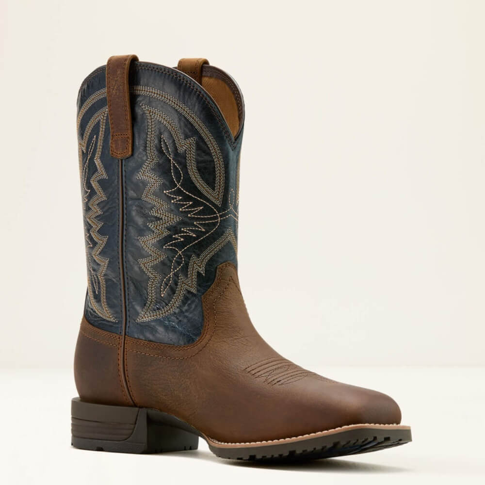 Ariat Mens Hybrid Ranchwork Cowboy Boots - 10061232 - Image 2