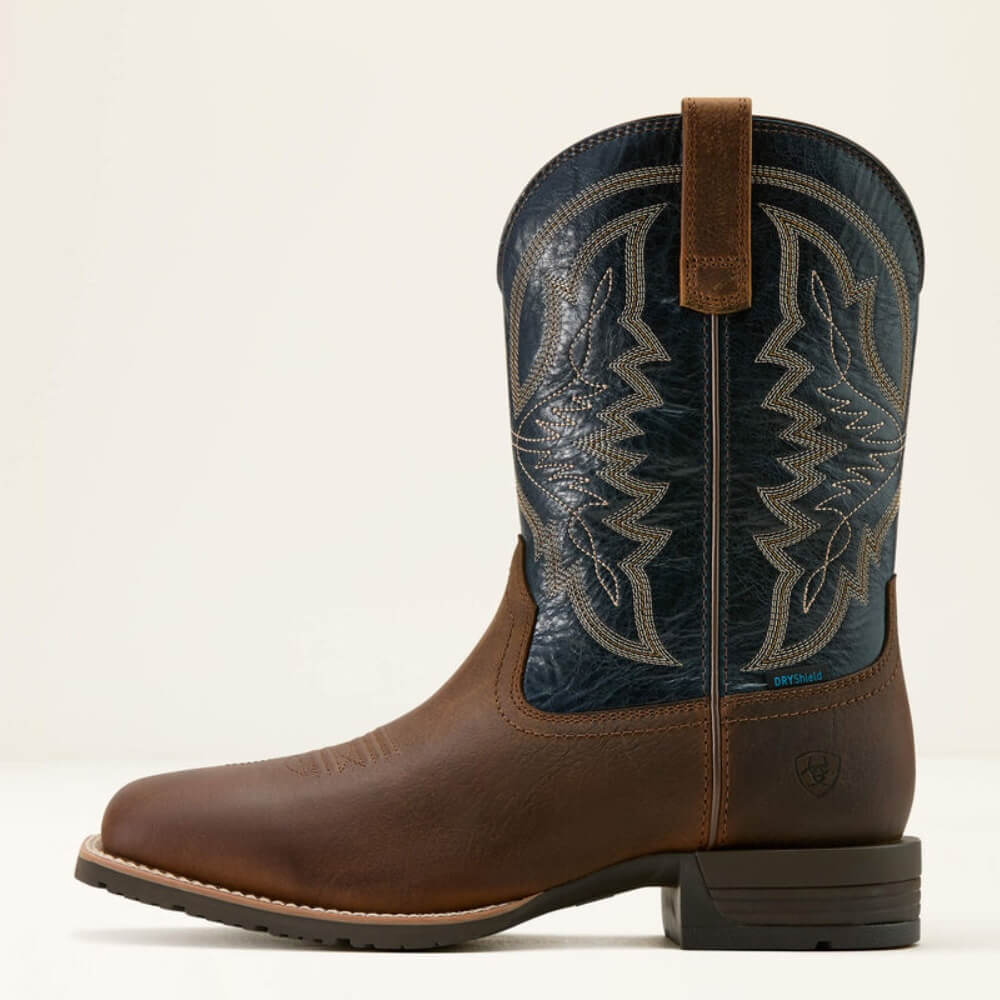 Ariat Mens Hybrid Ranchwork Cowboy Boots - 10061232 - Image 4