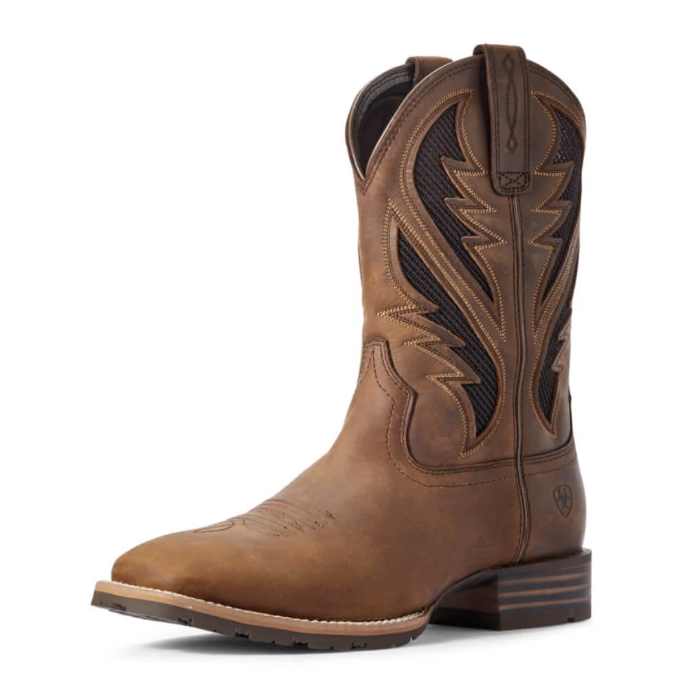 Ariat Mens Hybrid VentTEK Western Boots - 10031454 - Image 2