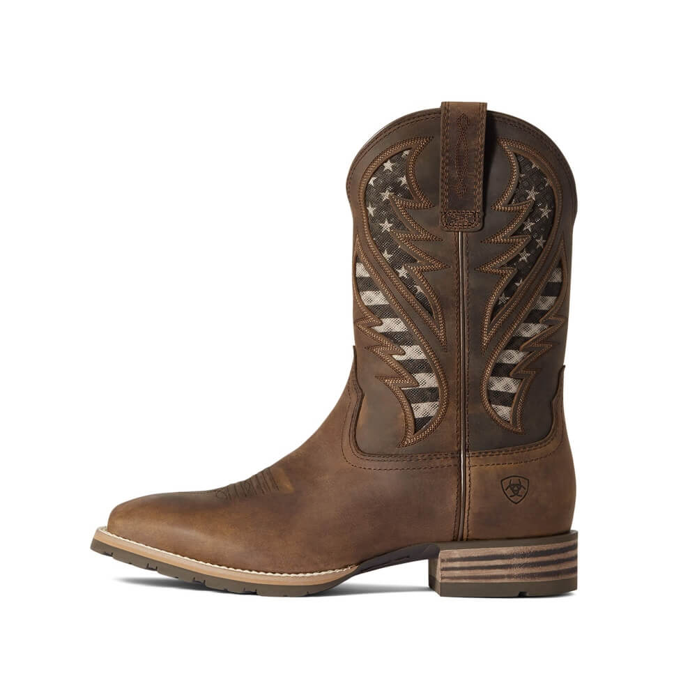 Ariat Mens Hybrid VentTEK Western Boots - 10038340 - Image 2