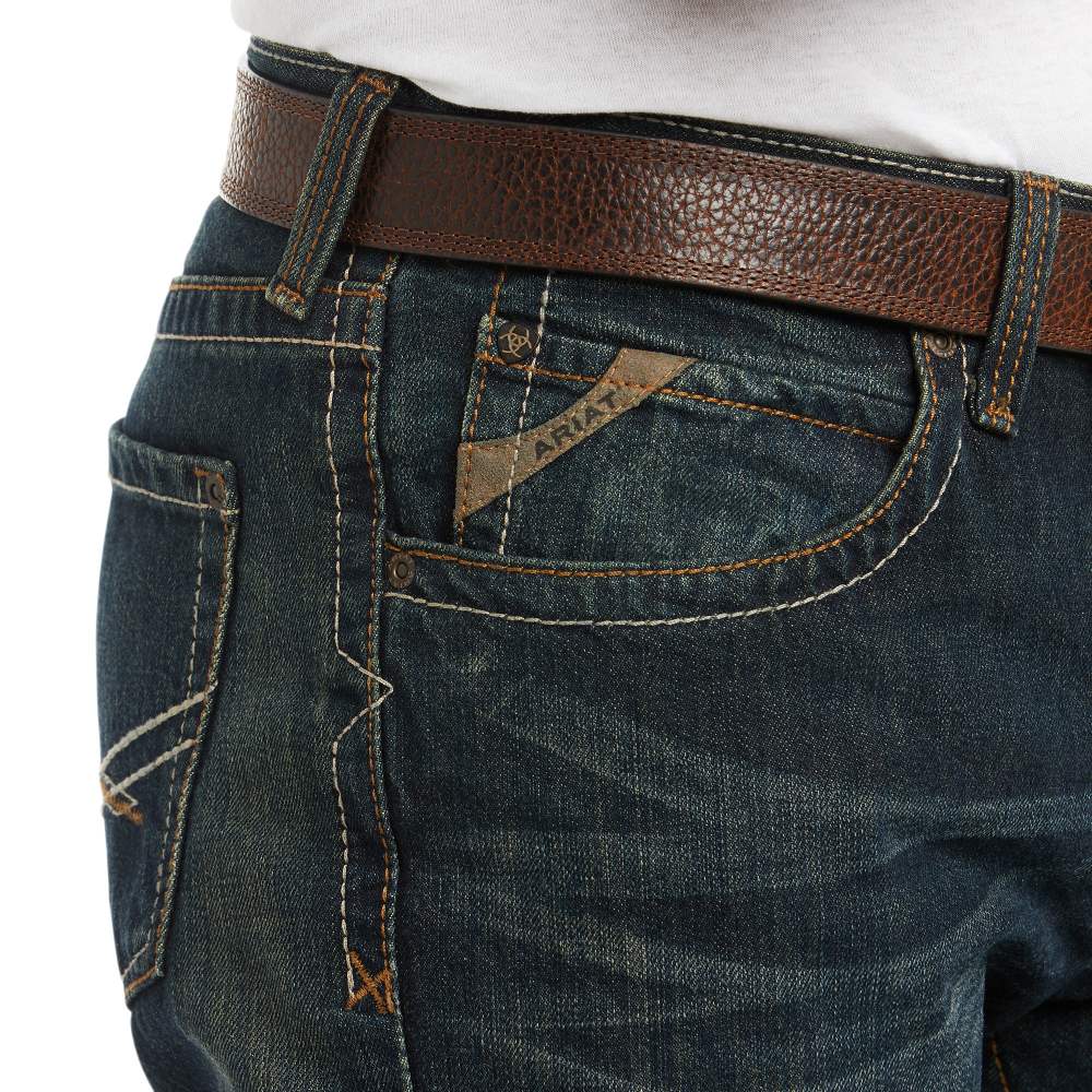 Ariat Mens M2 Relaxed Fit Jeans - 10011746 - Image 4