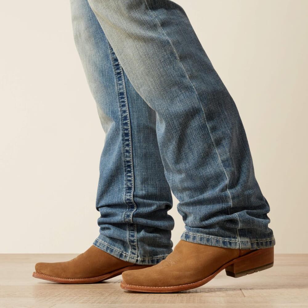 Ariat Mens M2 Relaxed Stirling Stretch Bootcut Jeans Shasta - 10020942 - Image 7