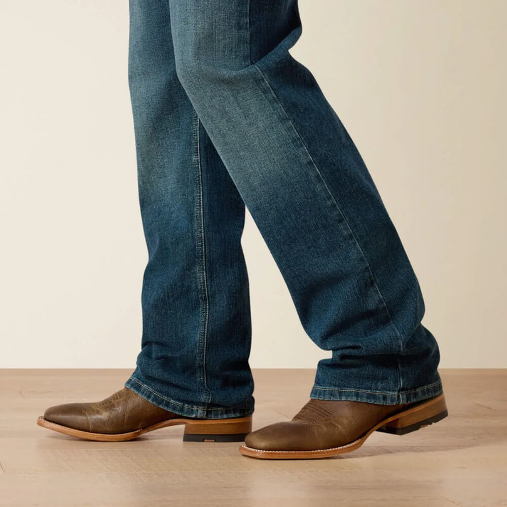 Ariat Mens M4 Legacy Stretch Relaxed Boot Jeans Kilroy - 10022676 - Image 6