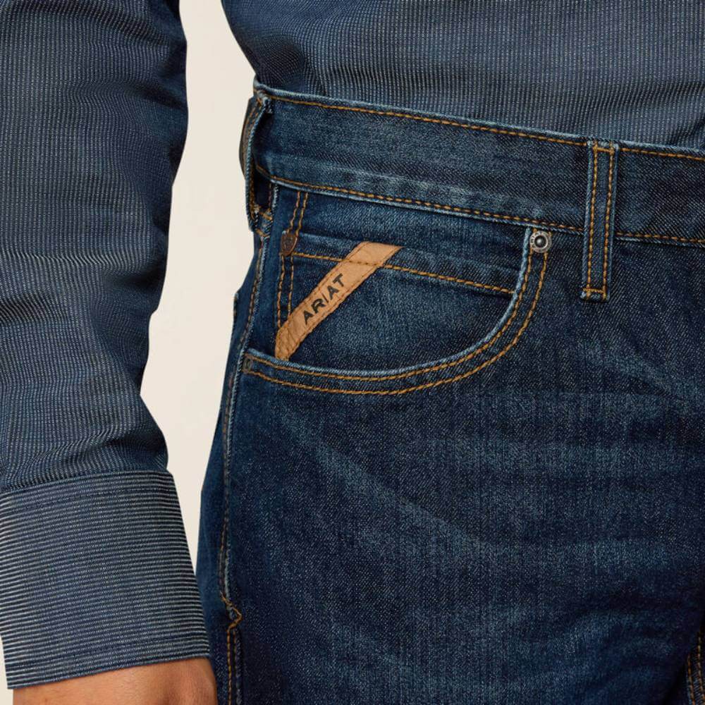 Ariat Mens M4 Relaxed Darian Boot Cut Jeans Sullivan - 10072947 - Image 4