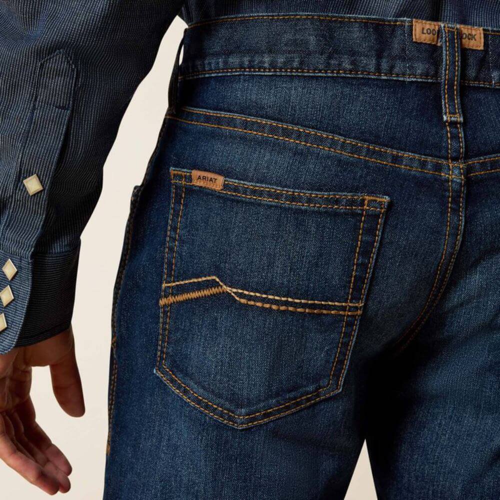 Ariat Mens M4 Relaxed Darian Boot Cut Jeans Sullivan - 10072947 - Image 5