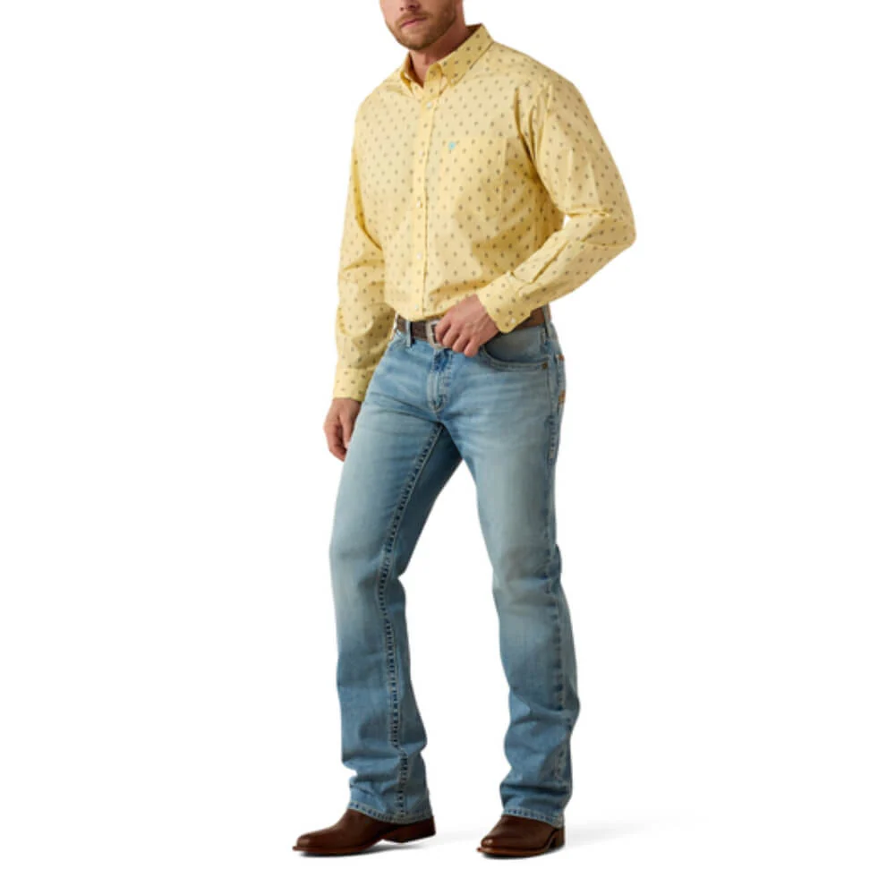 Ariat Mens M4 Relaxed Gus Bootcut Jeans Kayne - 10072948 - Image 2