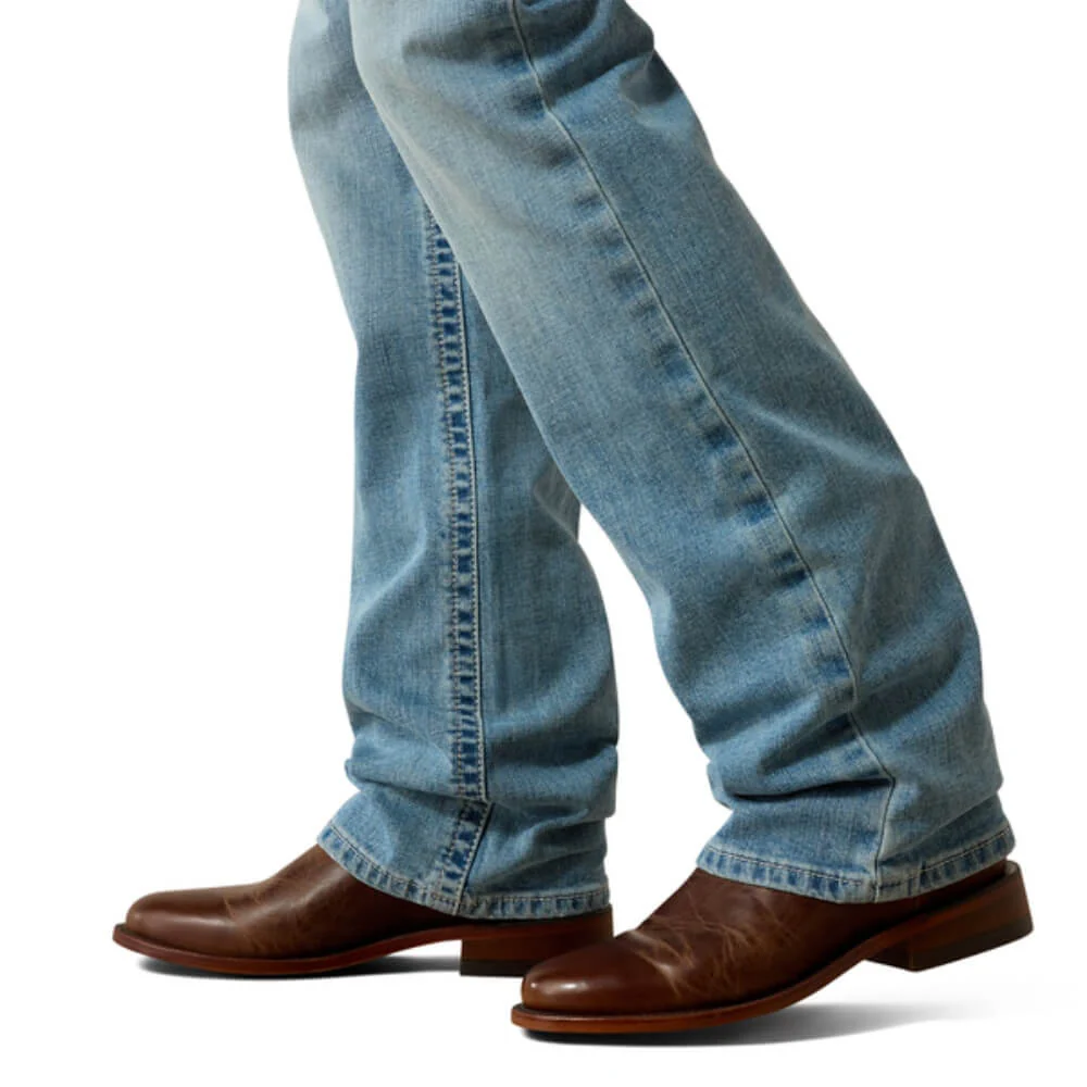 Ariat Mens M4 Relaxed Gus Bootcut Jeans Kayne - 10072948 - Image 5