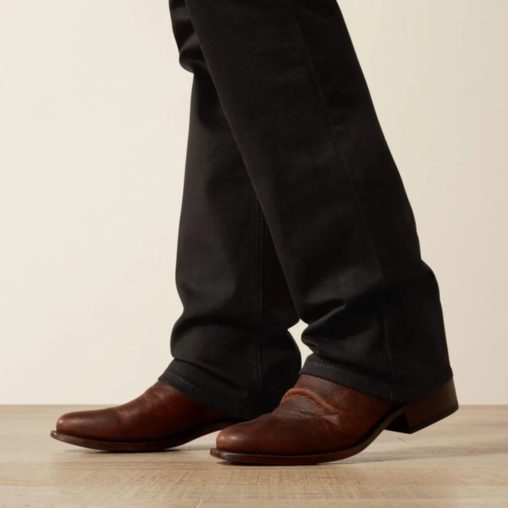Ariat Mens M4 Relaxed Hansen Bootcut Jeans Black - 10070592 - Image 4
