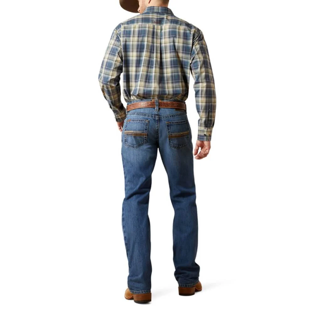 Ariat Mens M4 Relaxed Shane Bootcut Jeans - 10065929 - Image 3