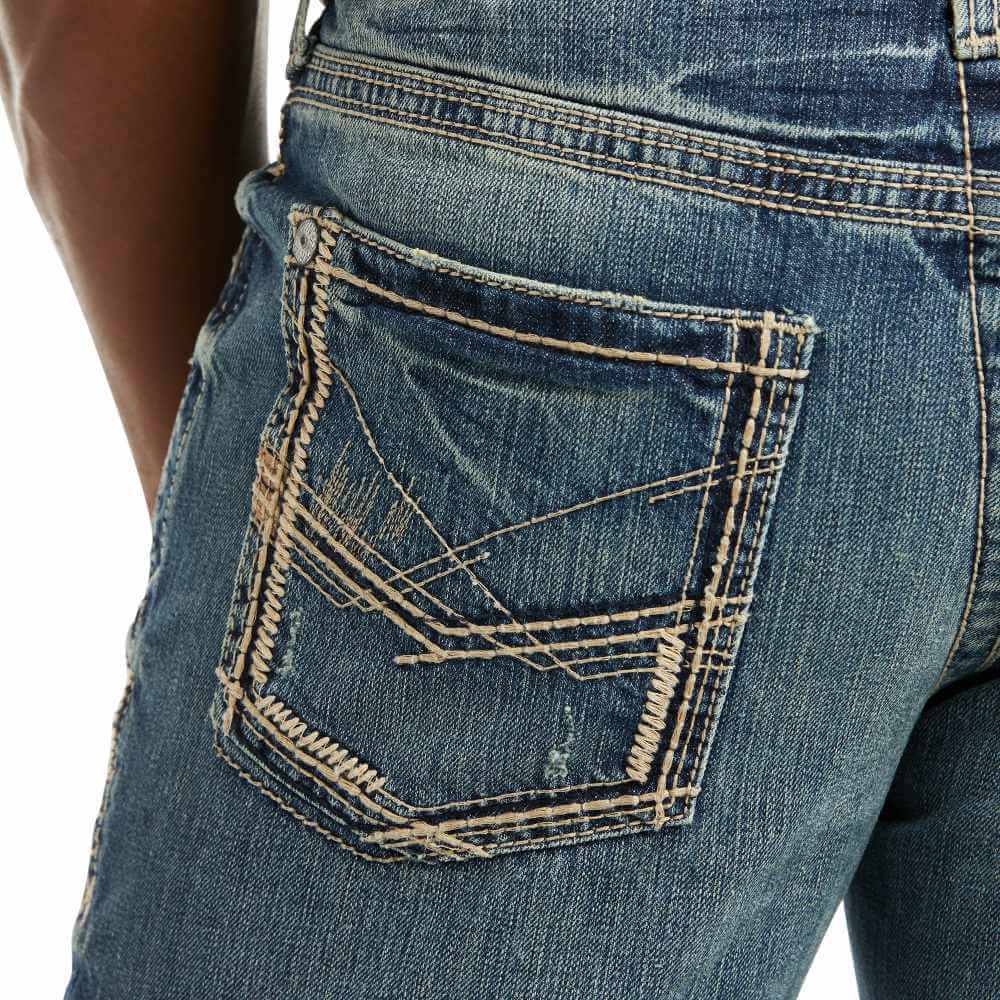 Ariat Mens M5 Slim Jeans - 10012703 - Image 4