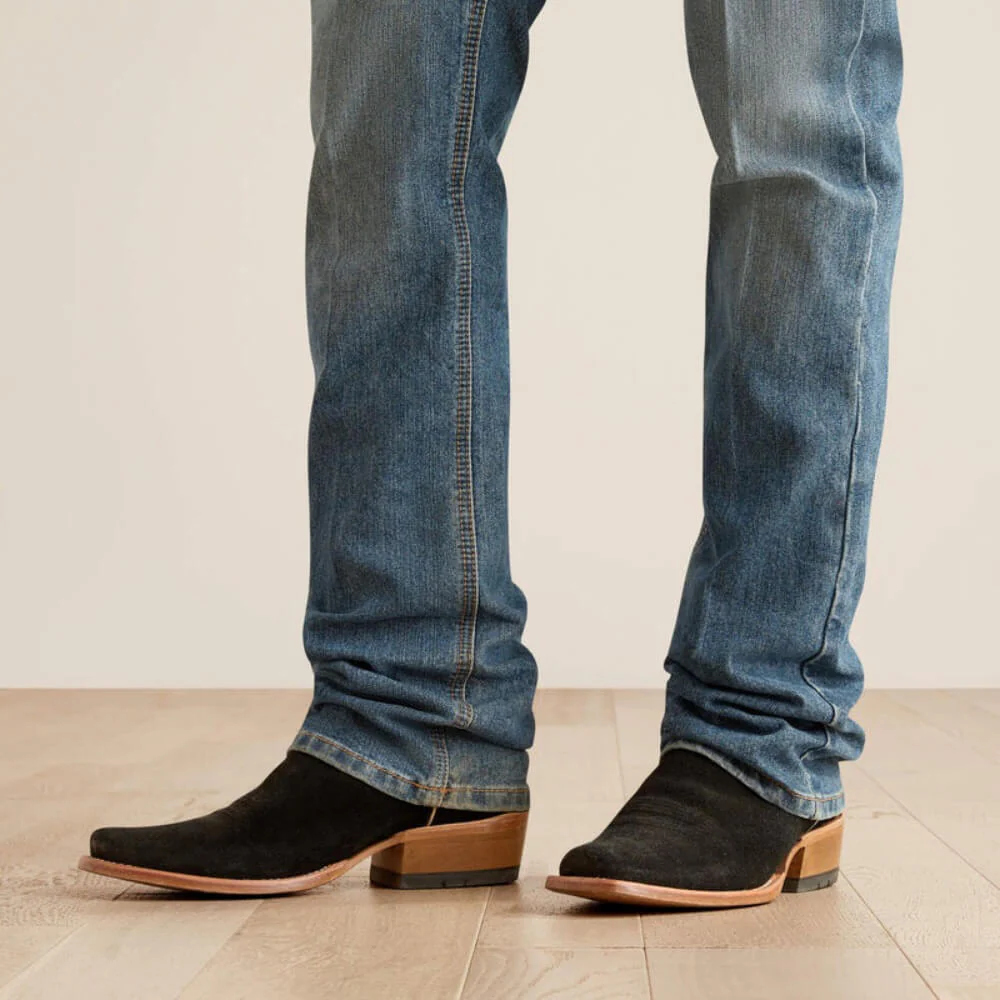 Ariat Mens M5 Stretch Pro Series Ray Straight Leg Jeans Hamilton - 10045391 - Image 4