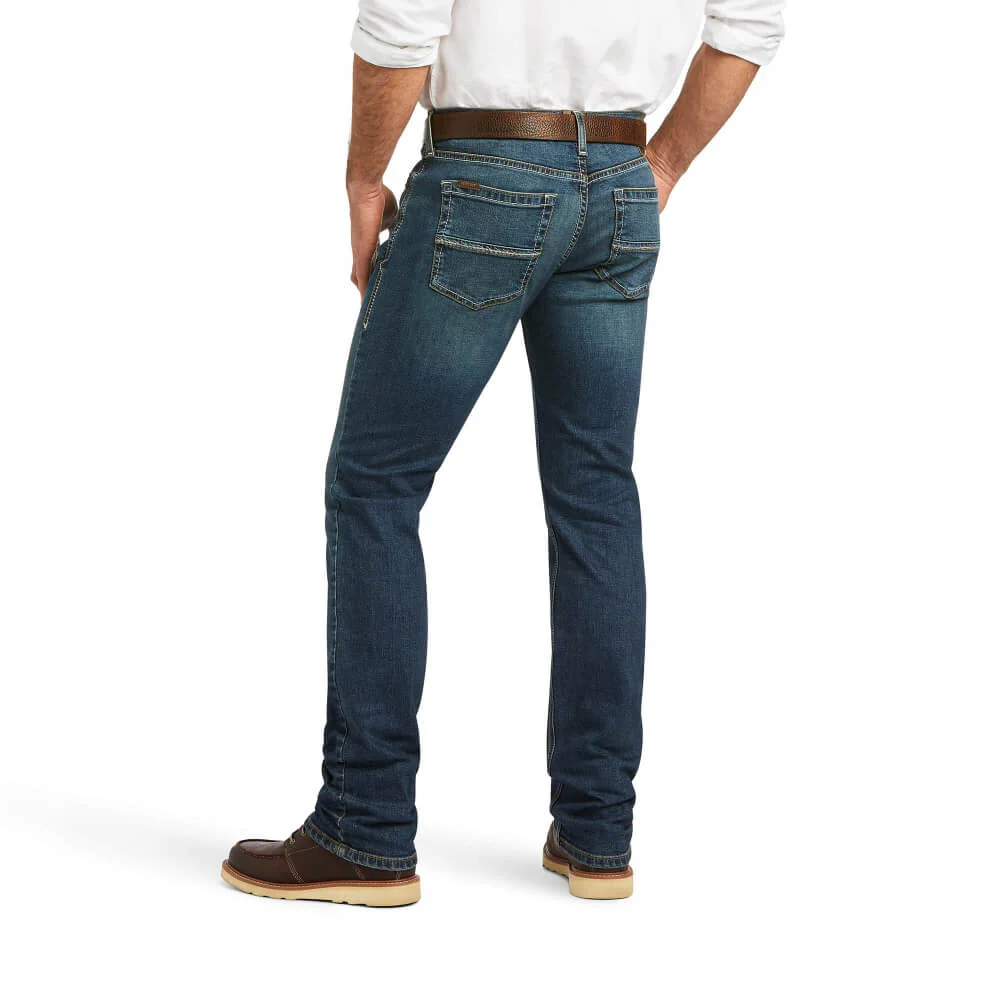 Ariat Mens M8 Modern TekStretch Sebastian Slim Leg Jeans - 10039625 - Image 2