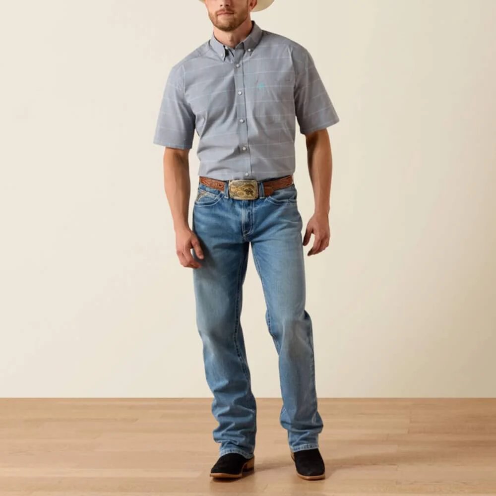 Ariat Mens Pro Series Percie Classic Fit Shirt Excalibur Plaid - 10071615 - Image 3