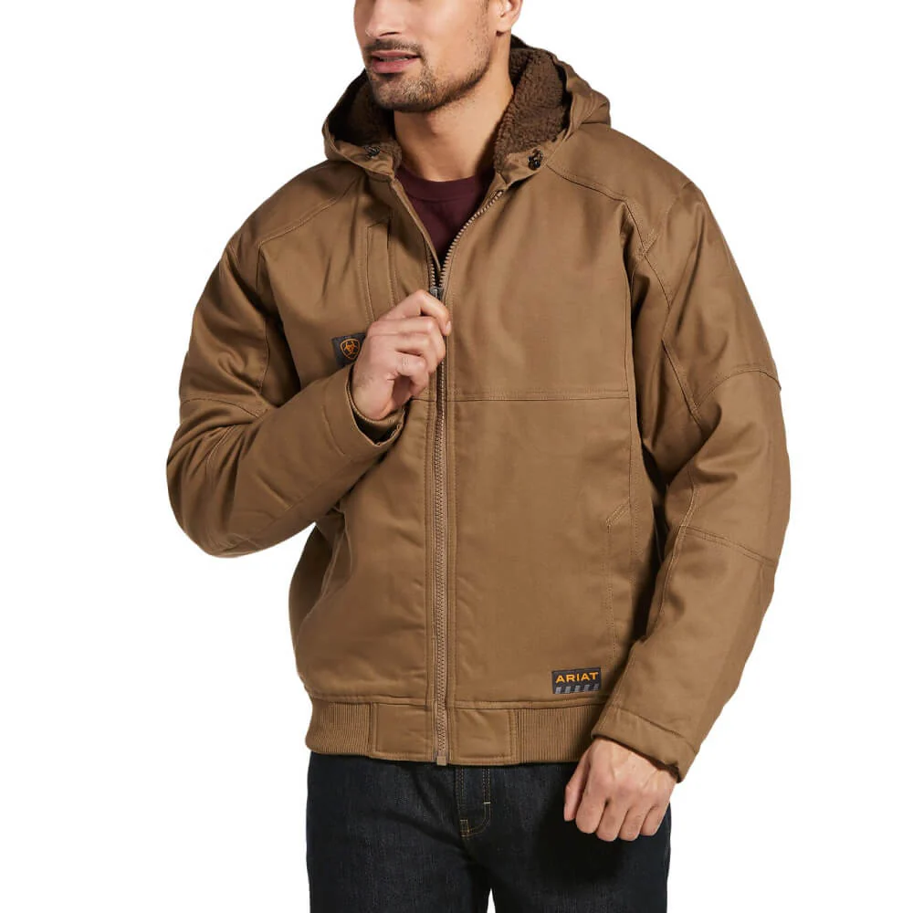 Ariat Mens Rebar DuraCanvas Jacket - 10032964 - Image 2