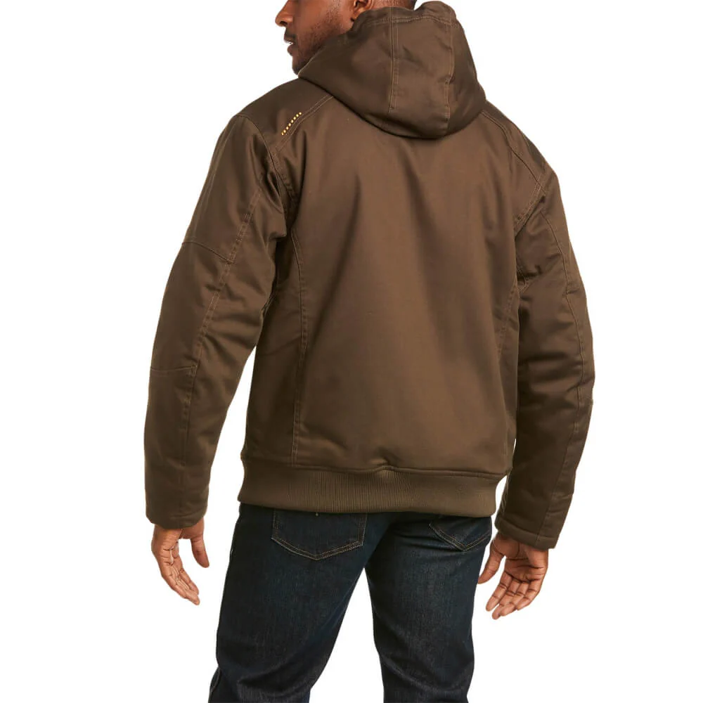 Ariat Mens Rebar DuraCanvas Wren Work Jacket - 10027842 - Image 2