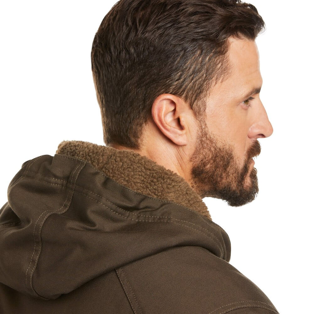 Ariat Mens Rebar DuraCanvas Wren Work Jacket - 10027842 - Image 4