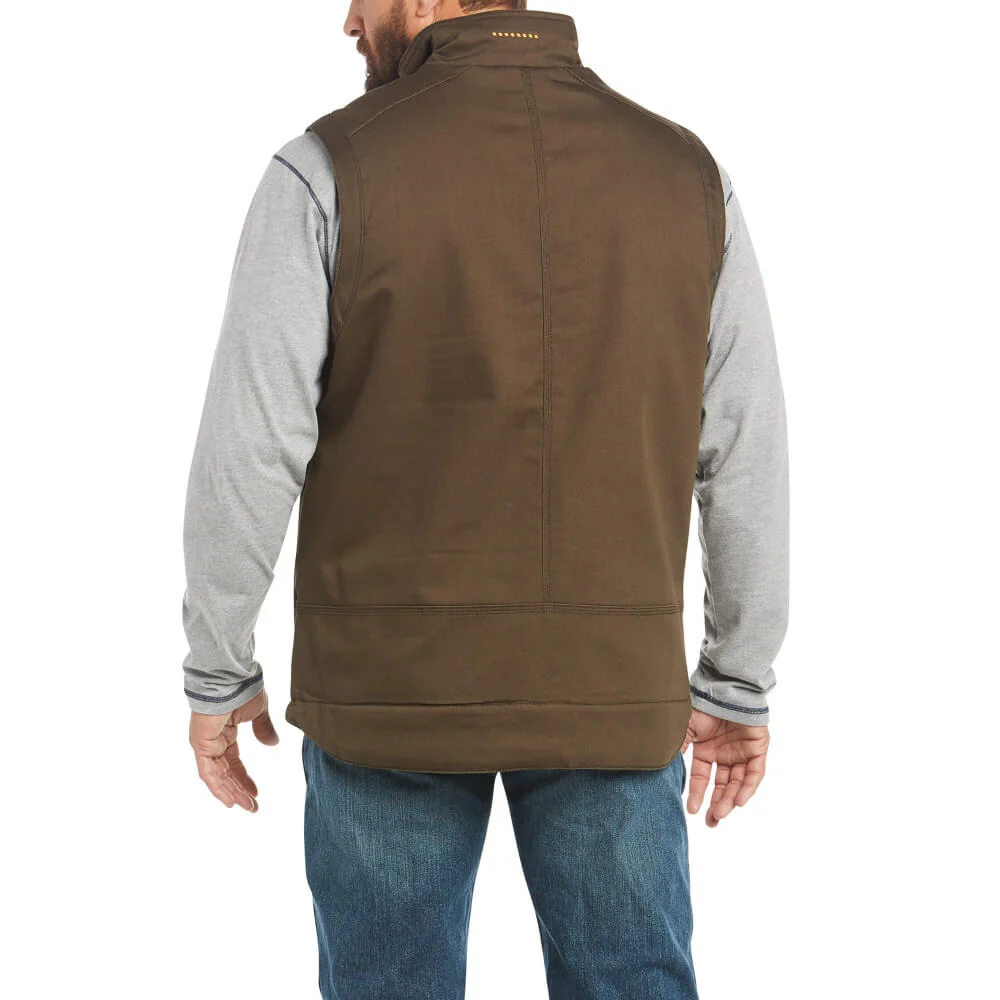Ariat Mens Rebar Wren DuraCanvas Vest - 10027851 - Image 2