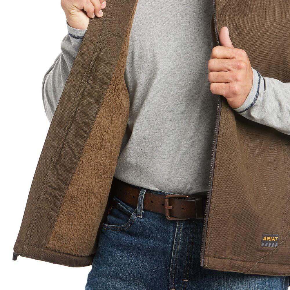 Ariat Mens Rebar Wren DuraCanvas Vest - 10027851 - Image 4