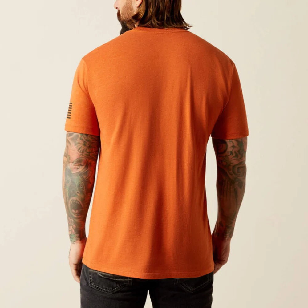 Ariat Mens Shield Flag T-Shirt - 10054196 - Image 2