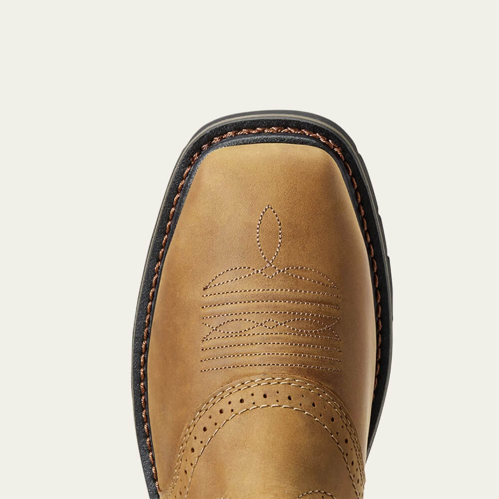 Ariat Mens Sierra Wide Square Toe Work Boots - 10010134 - Image 4