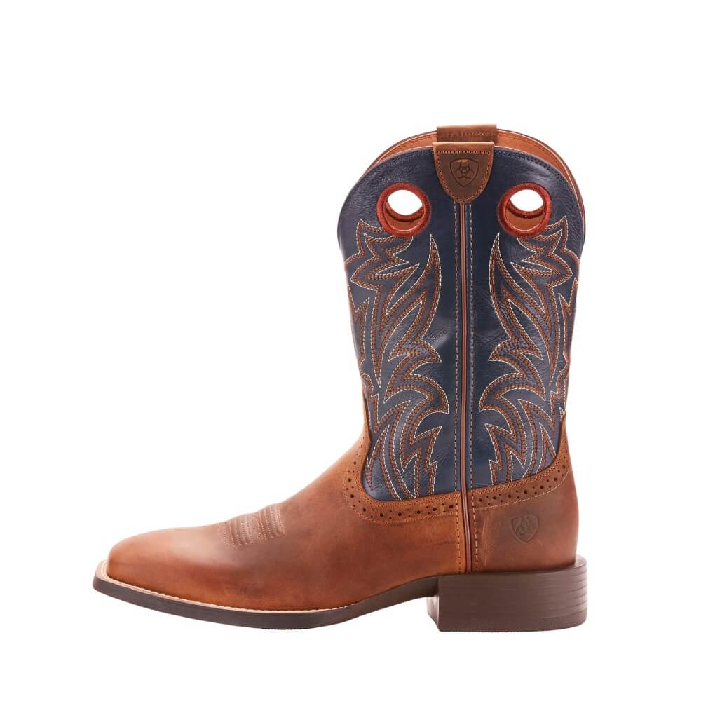 Ariat Mens Sport Sidebet Western Boots - 10025130 - Image 3