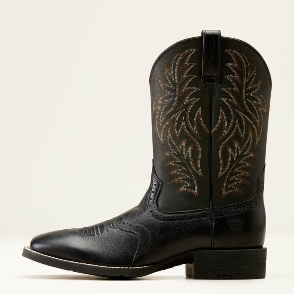 Ariat Mens Sport Western Wide Square Toe Boots - 10016292 - Image 3