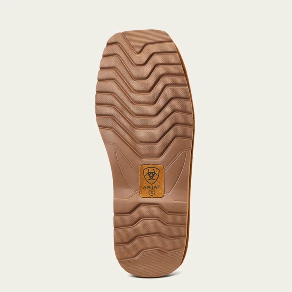 Ariat Mens Silversmith Chestnut Square Toe Slippers - AR2842-200 - Image 6