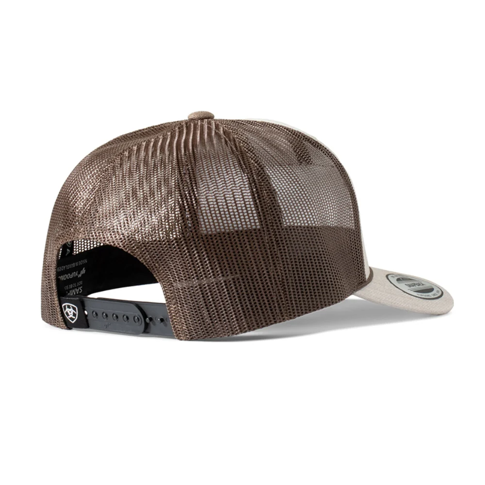 Ariat Mens Tan Snapback Cap - A300082908 - Image 2