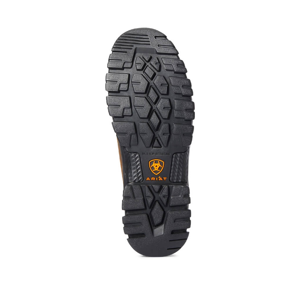 Ariat Mens Treadfast 6" Steel Toe Work Boots - 10034671 - Image 3