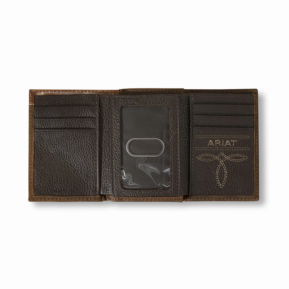 Ariat Mens Trifold Wallet - A3553502 - Image 2
