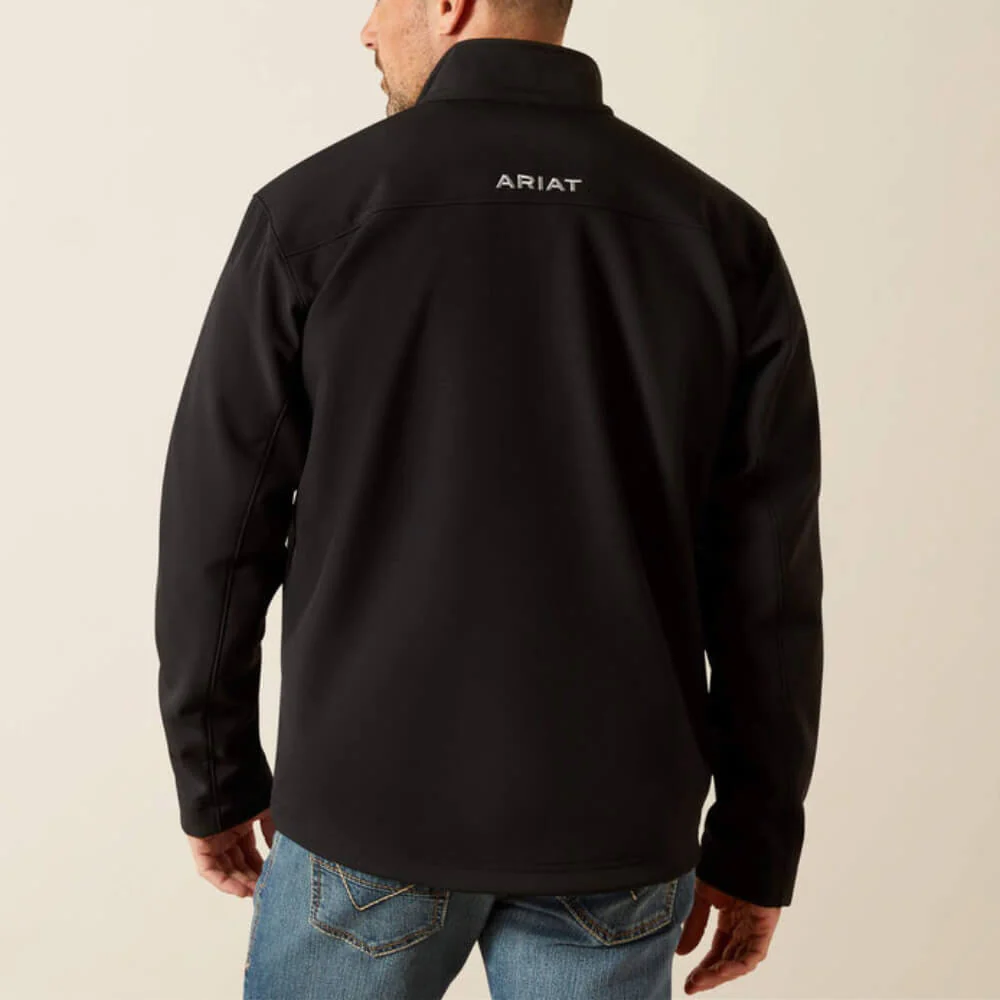 Ariat Mens Vernon Softshell Jacket Black - 10062596 - Image 2