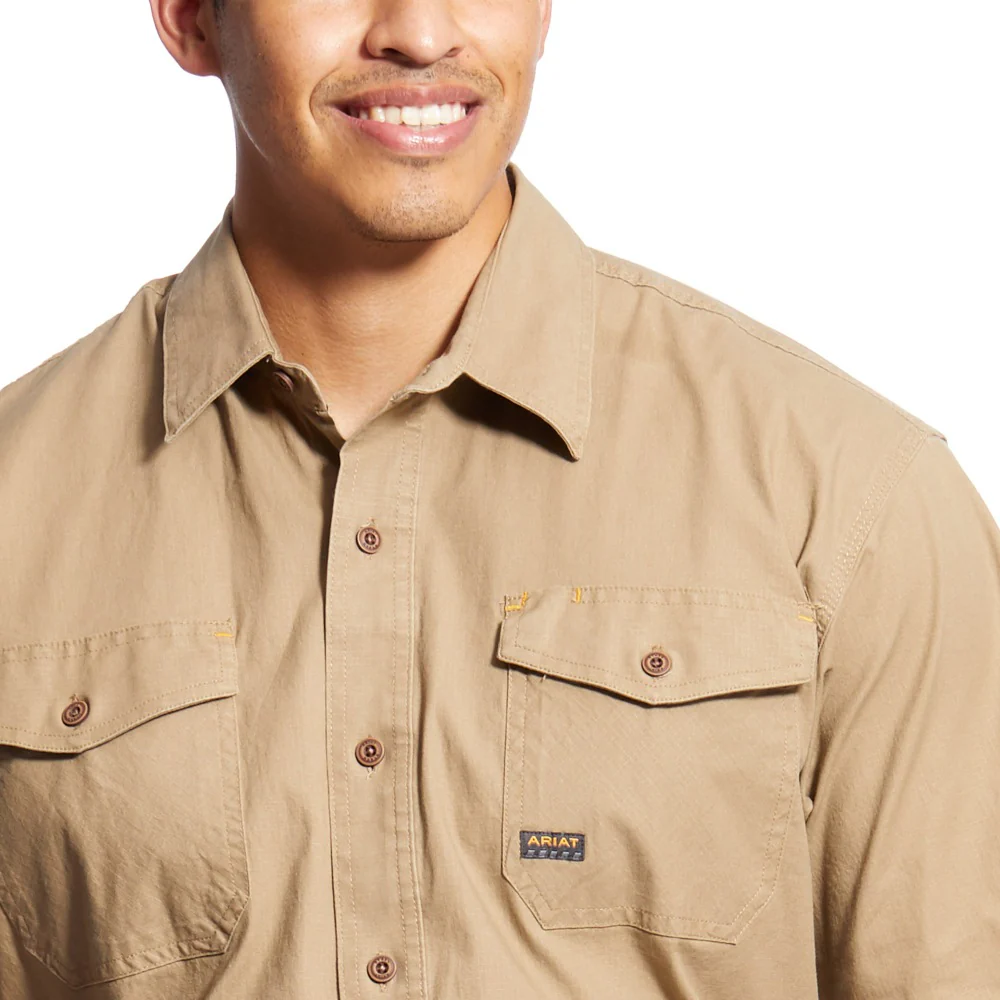 Ariat Rebar Made Tough DuraStretch Work Shirt - 10025391 - Image 2