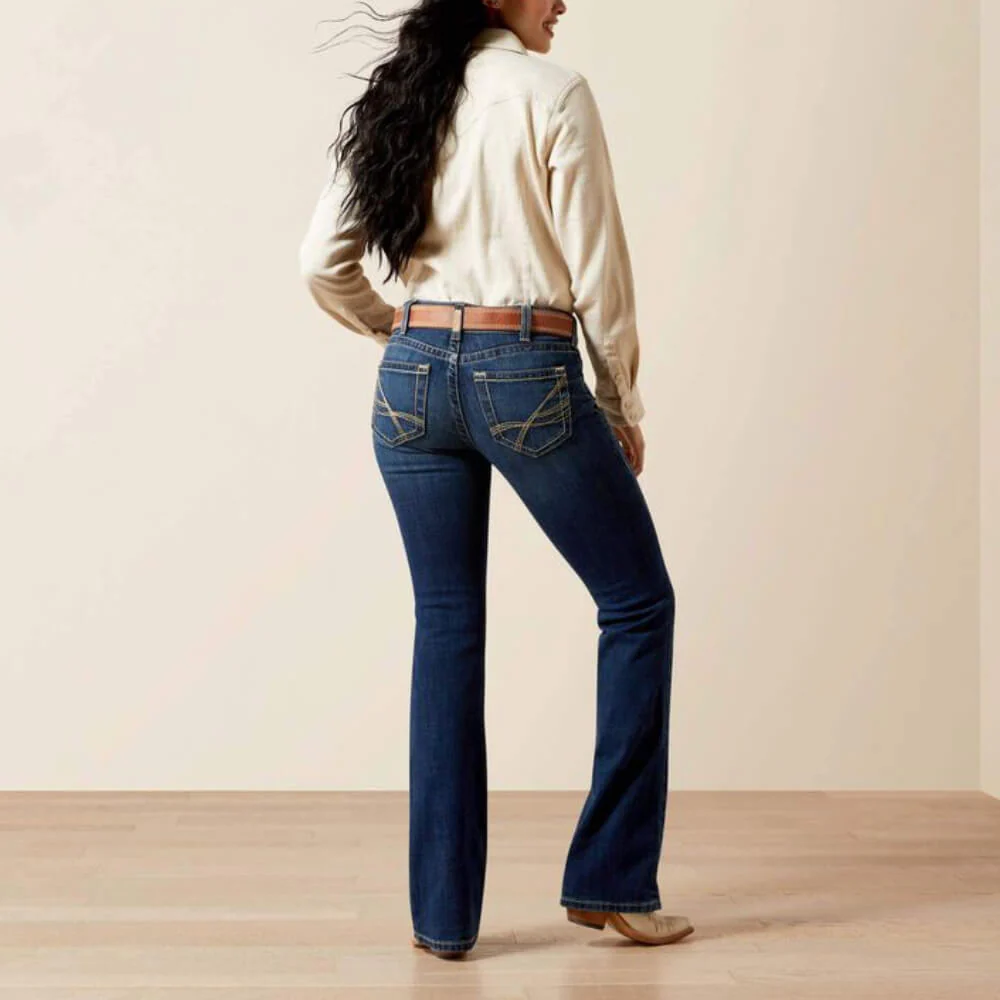 Ariat Womens Adalynne Boot Cut Jeans - 10065885 - Image 2