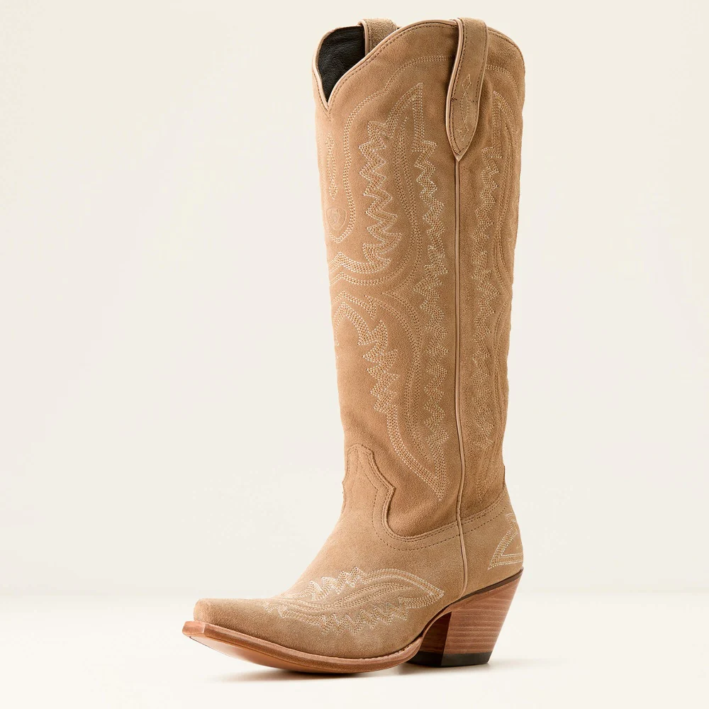 Ariat Womens Casanova Western Boots Taupe - 10053650 - Image 2