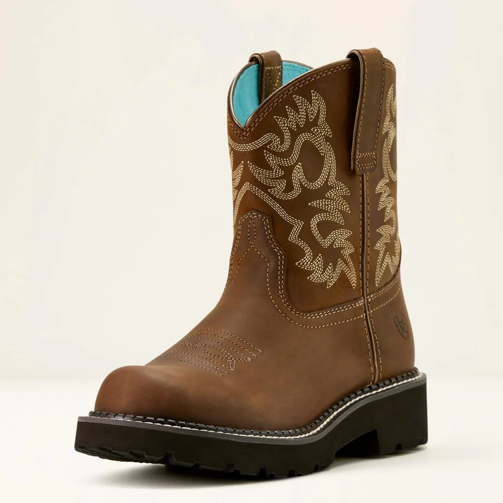 Ariat Womens Fatbaby Sassy Western Boots Brown - 10061281 - Image 2