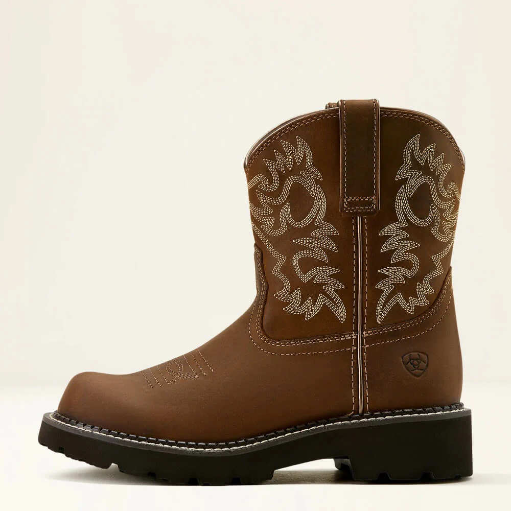 Ariat Womens Fatbaby Sassy Western Boots Brown - 10061281 - Image 3