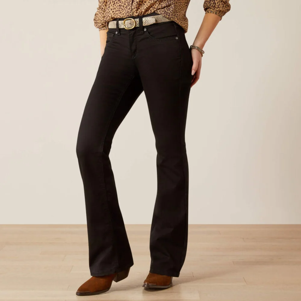 Ariat Womens Perfect Rise Ella Bootcut Jeans - 10053533 - Image 2