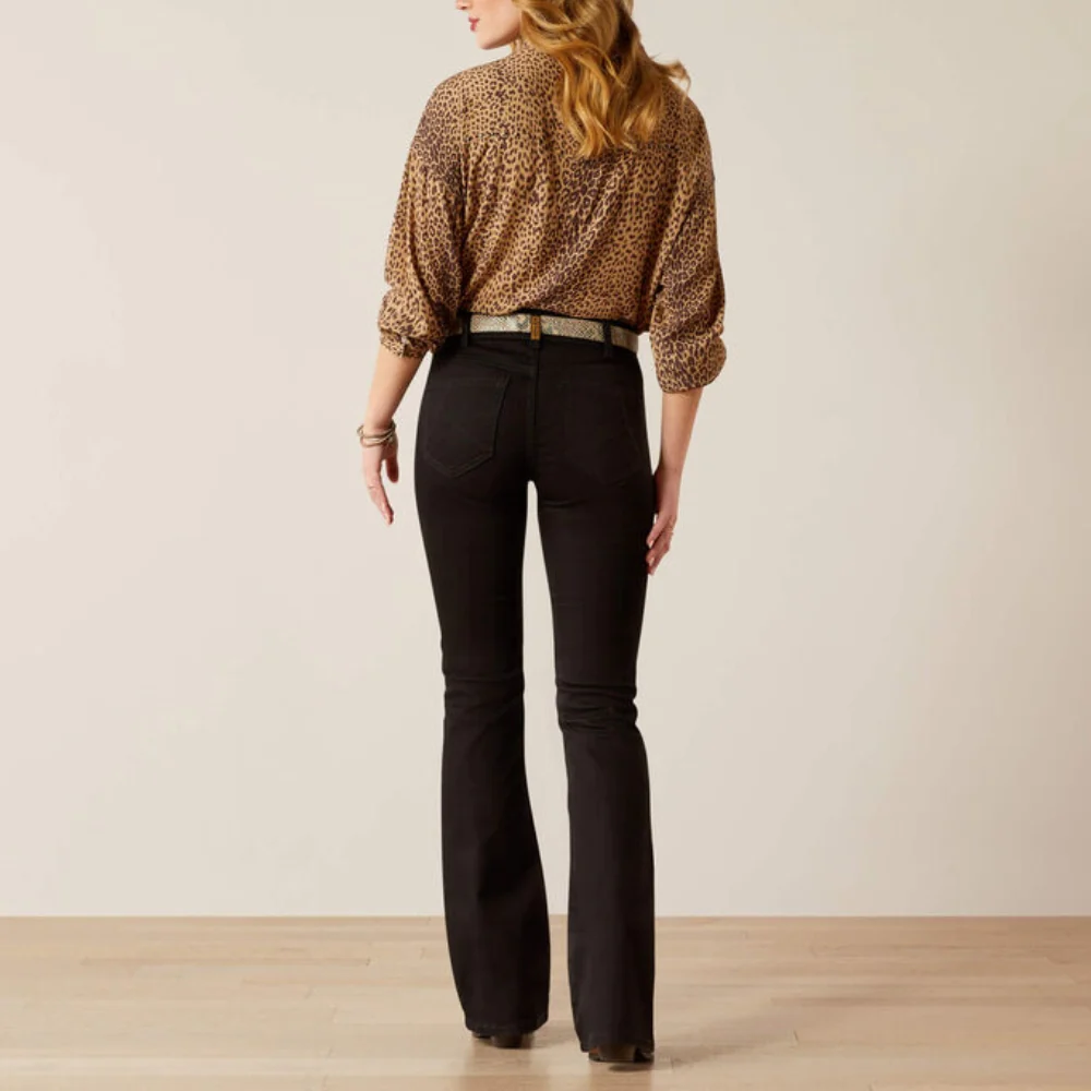 Ariat Womens Perfect Rise Ella Bootcut Jeans - 10053533 - Image 3