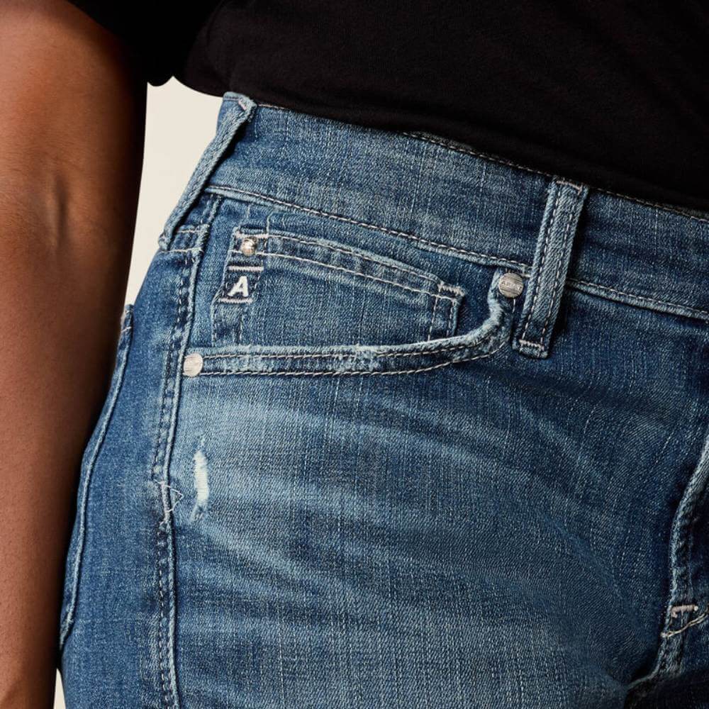 Ariat Womens Perfect Rise Jazmine 5" Shorts Canadian - 10072945 - Image 4