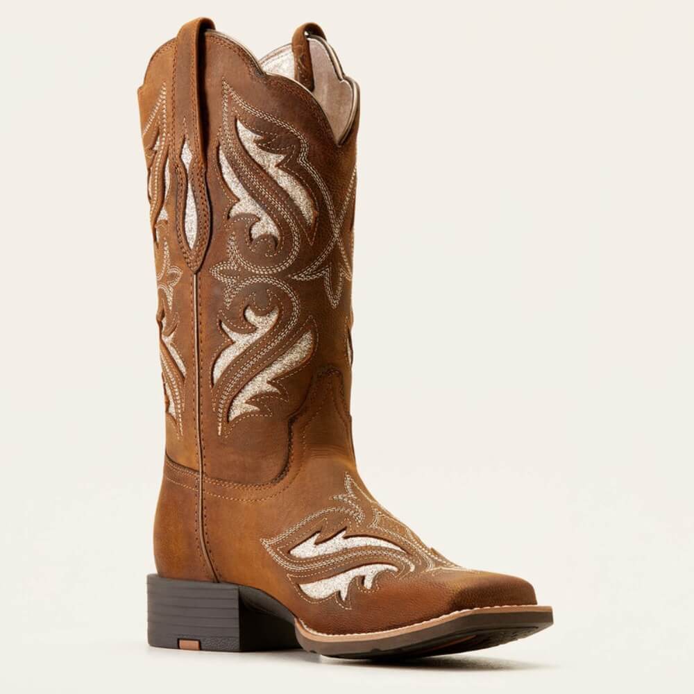 Ariat Womens Round Up Bliss Boots - 10034056 - Image 2