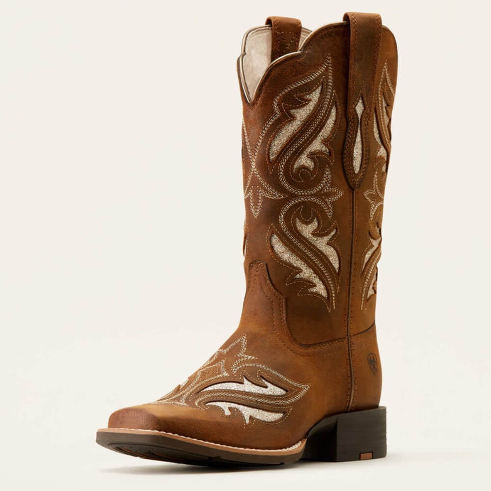 Ariat Womens Round Up Bliss Boots - 10034056 - Image 4